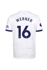 Tottenham Hotspur Timo Werner #16 Jalkapallovaatteet Kotipaita 2023-24 Lyhythihainen